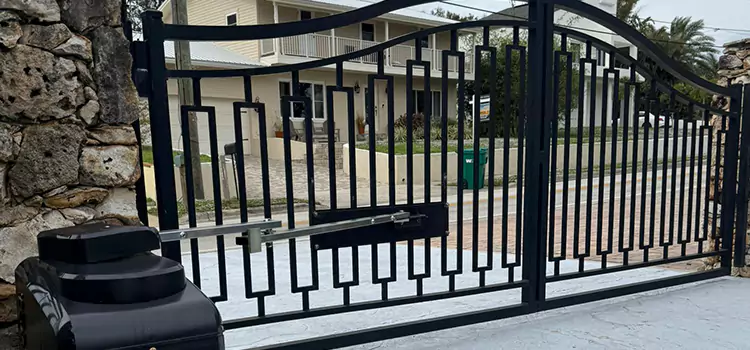 Swing Gate Opener with Keypad Mount Vernon